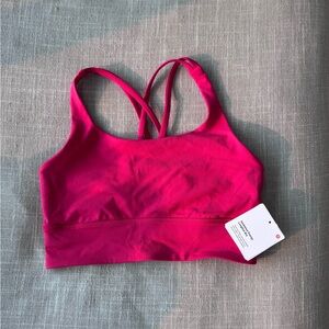 Women's Pink Sports Bra